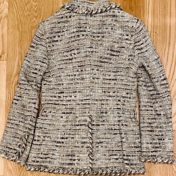 Chanel Metallic Tweed Jacket - Picture 2 of 16